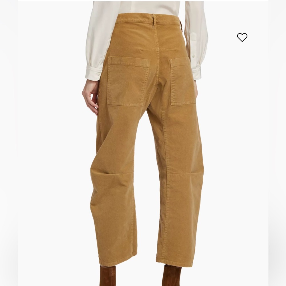 Nili Lotan Shon Corduroy Pant -Eagle Eye 8 NWT Cord Barrel Bow Leg - Picture 7 of 14